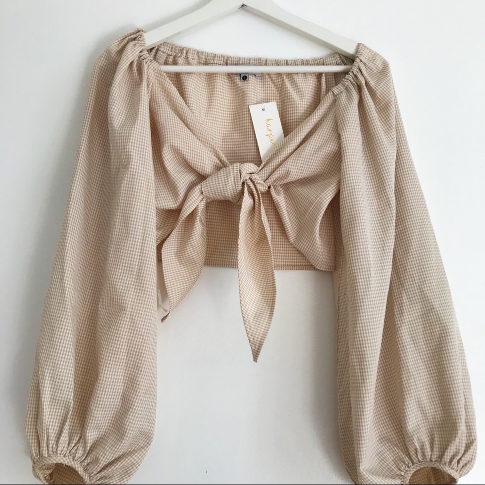 Princess Polly tie front top